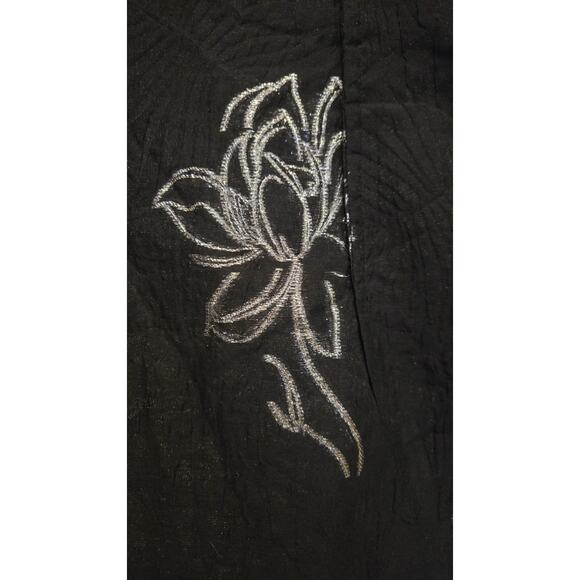 ML Monique Lhuillier Women's Strapless Naomi Jacquard Floral Minidress Black 10 - Picture 7 of 12